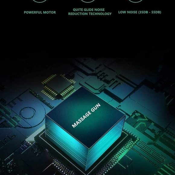 Vounel Massage Gun, Deep Tissue Percussion Muscle Massage for Pain Relief - Picture 4 of 7